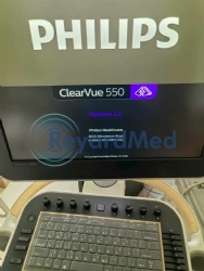 Used Like New Philips ClearVue 550 Ultrasound Machine
