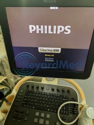 Used Like New Philips ClearVue 650 Ultrasound Machine