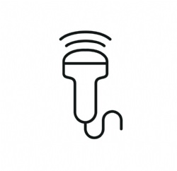New Welld Convex  C1-11/50R  Ultrasound Probe
